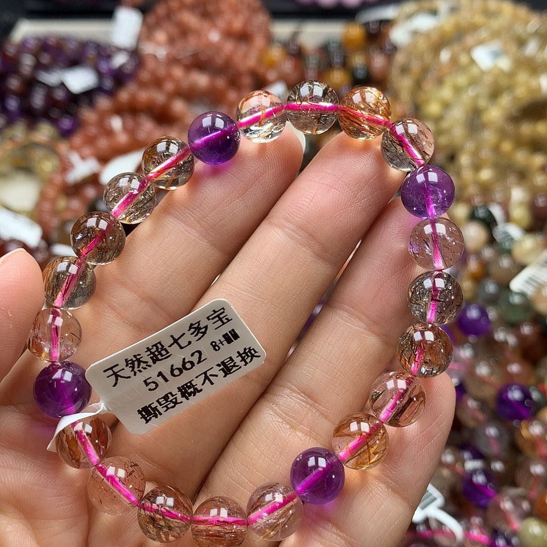 水晶未镶嵌手链，，，