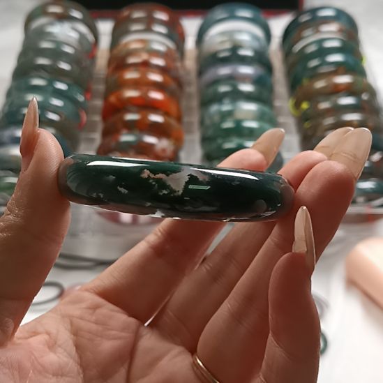 玛瑙/玉髓未镶嵌手镯