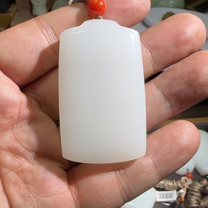 和田玉挂件未镶嵌A*