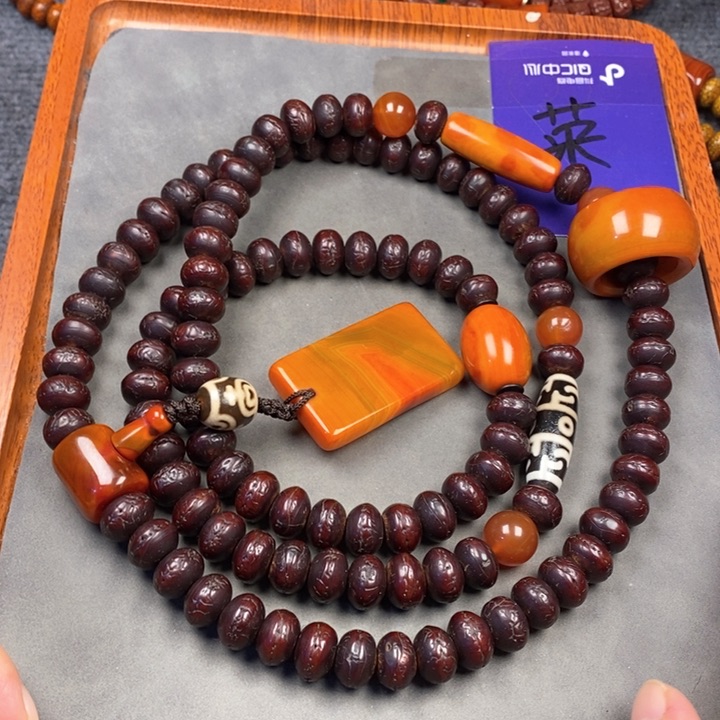 凤眼菩提吊坠凤眼