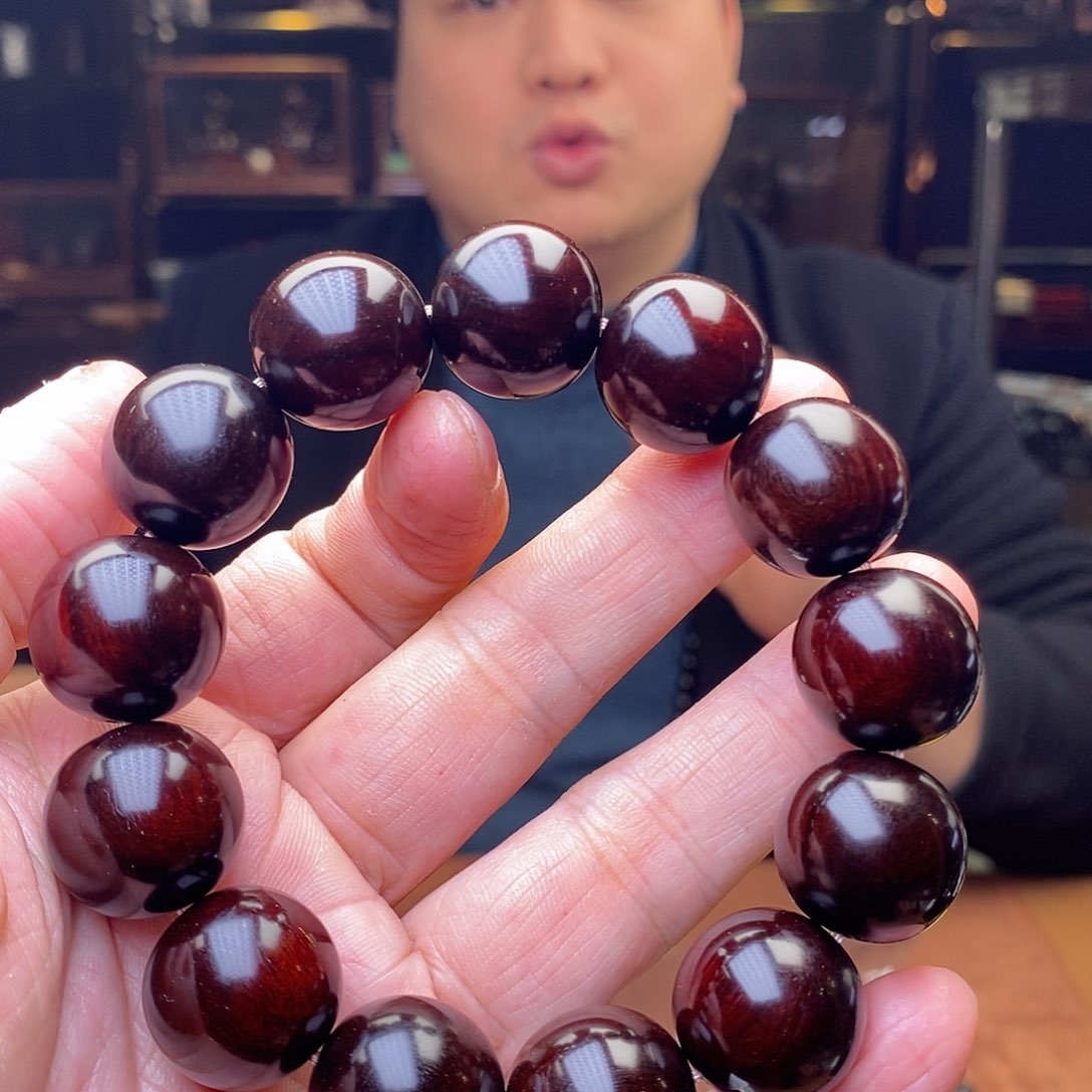 檀香紫檀（小叶紫檀）手串/手链54克