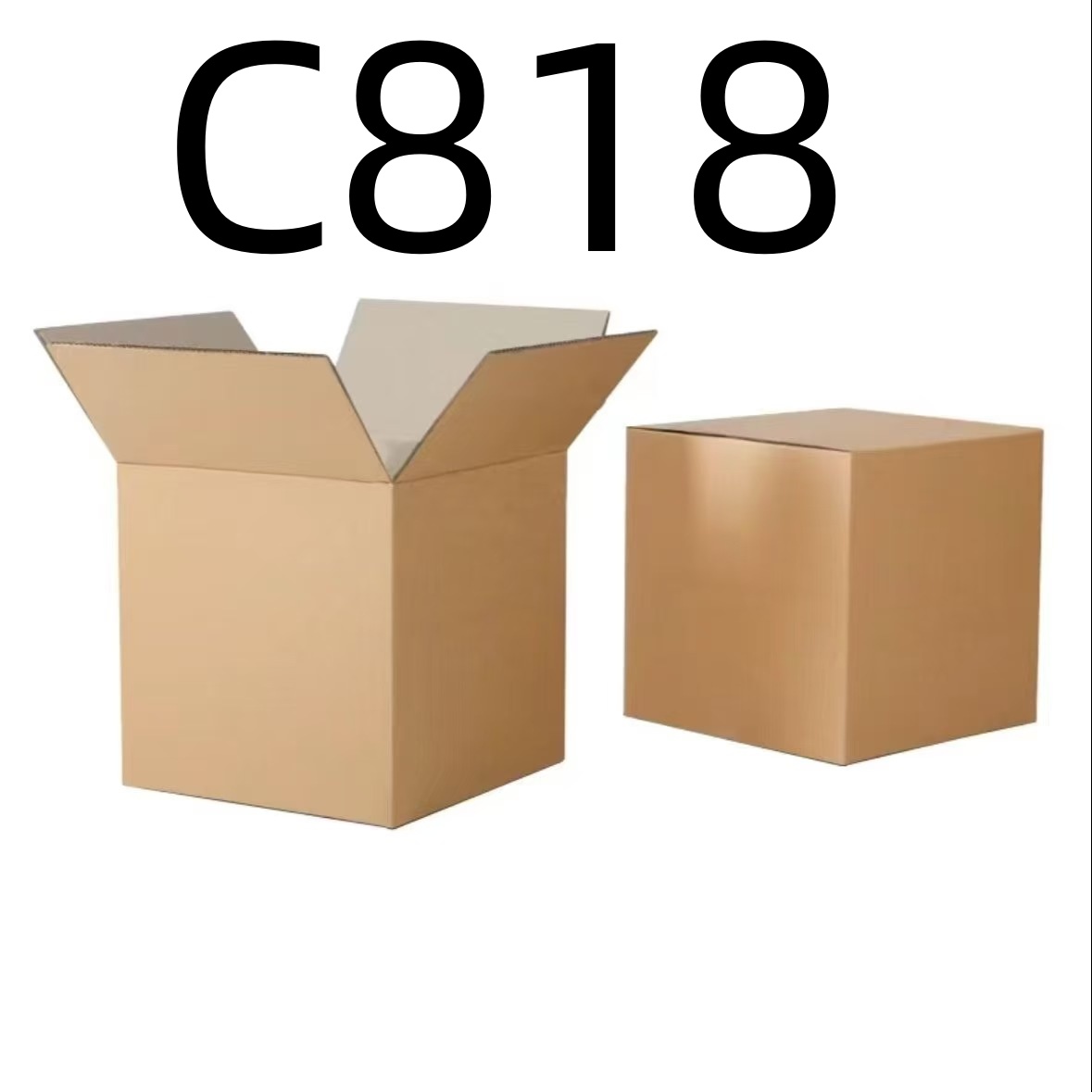 99新  【按照主播讲解下单】C818 编号纸箱 3C数码家用百货桌面摆件