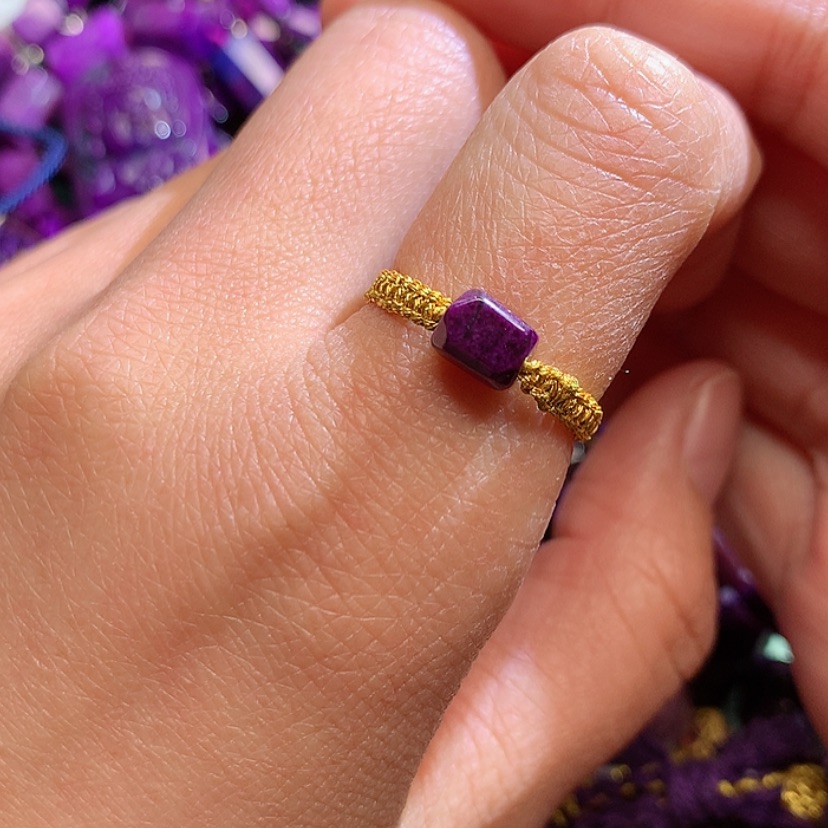 【闪购商品】苏纪石（舒俱来）戒指未镶嵌