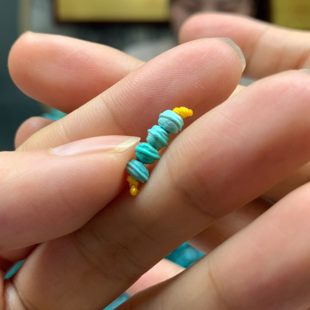 绿松石配饰未镶嵌