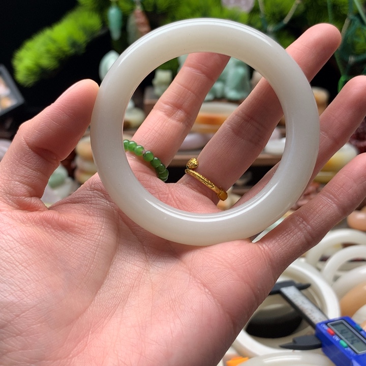 查罗石合金手镯（开口镯）56