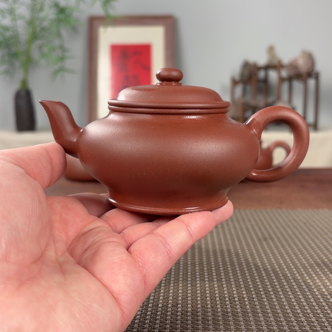 紫砂茶壶黄龙山原矿紫砂壶260