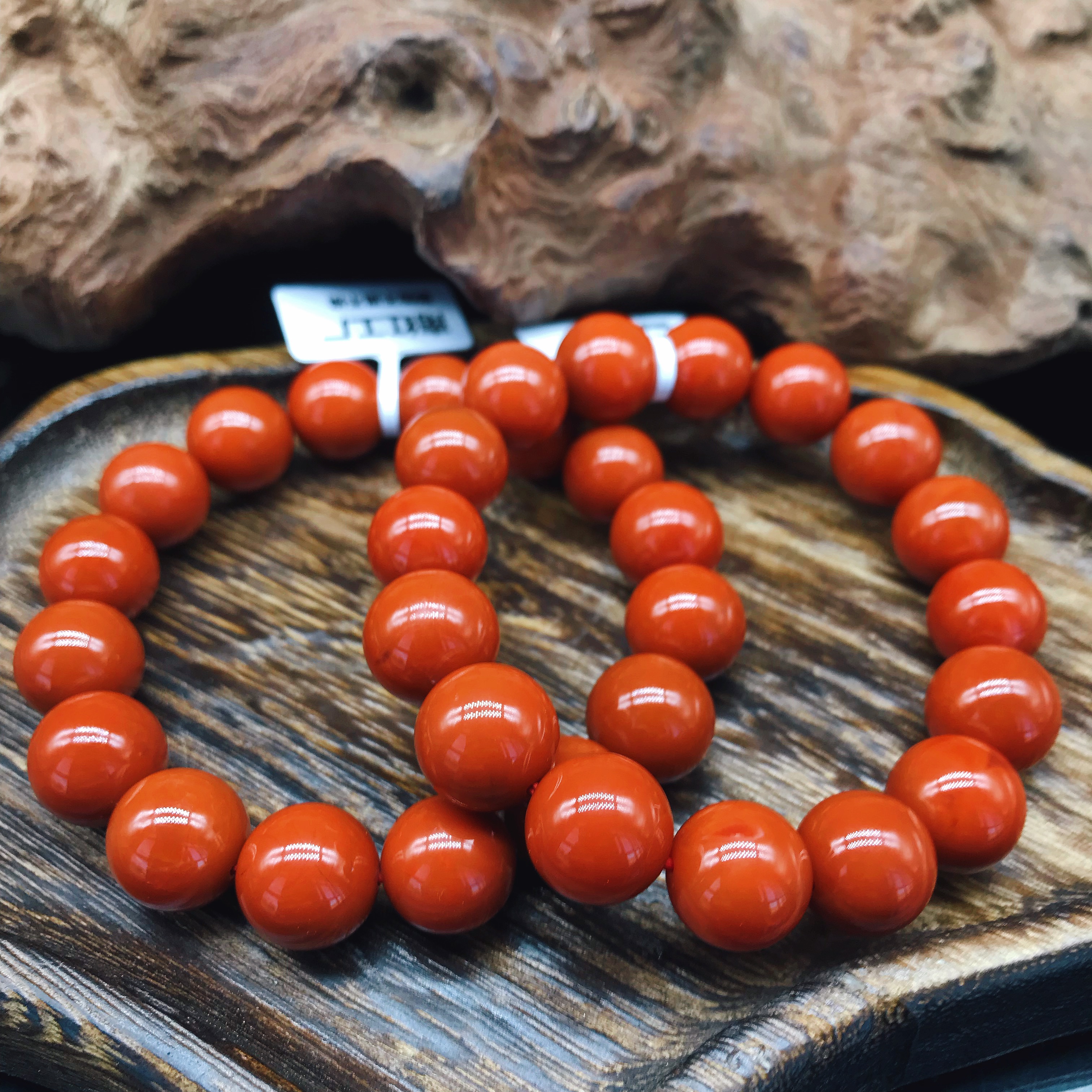 【小雪】南红四川瓦西高货精美百搭手串13mm【多样式发其一】