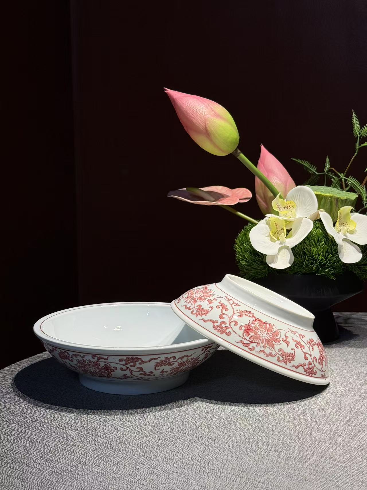 正品优选钩藤花小炒碗川菜湘菜江西小炒安徽土菜适用网红餐具