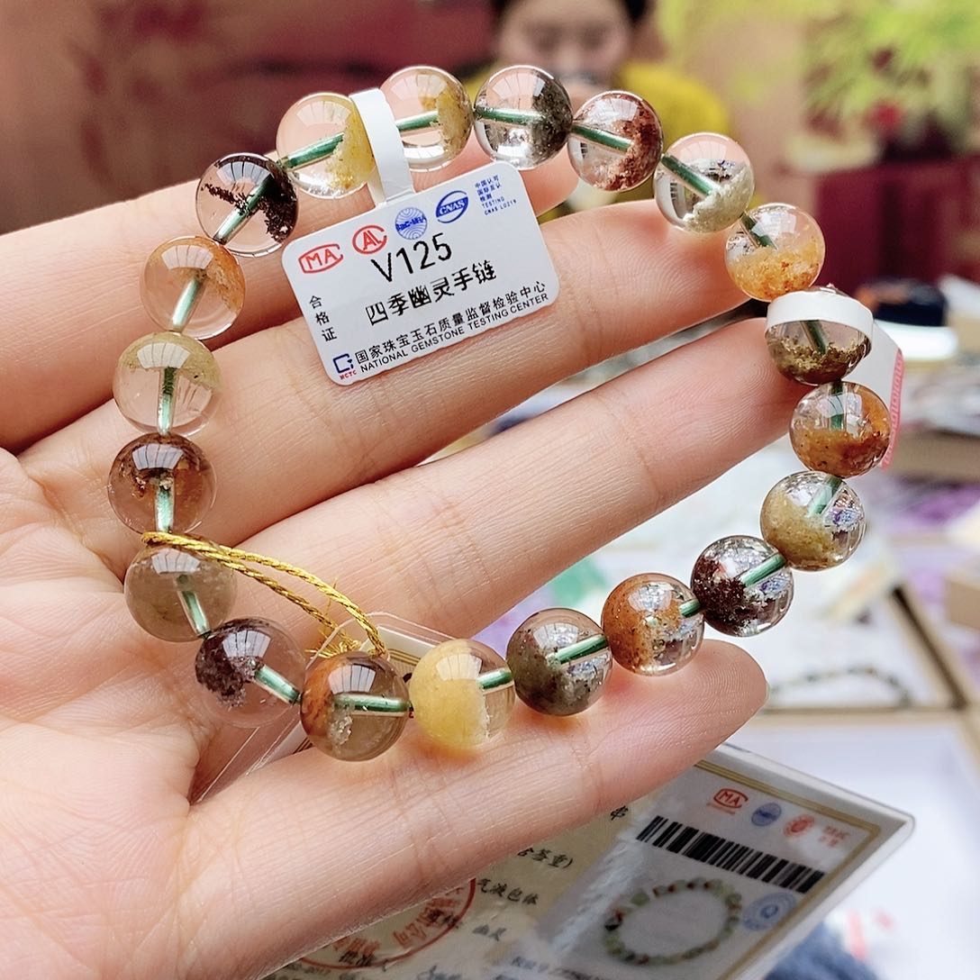 水晶手链未镶嵌V125四季