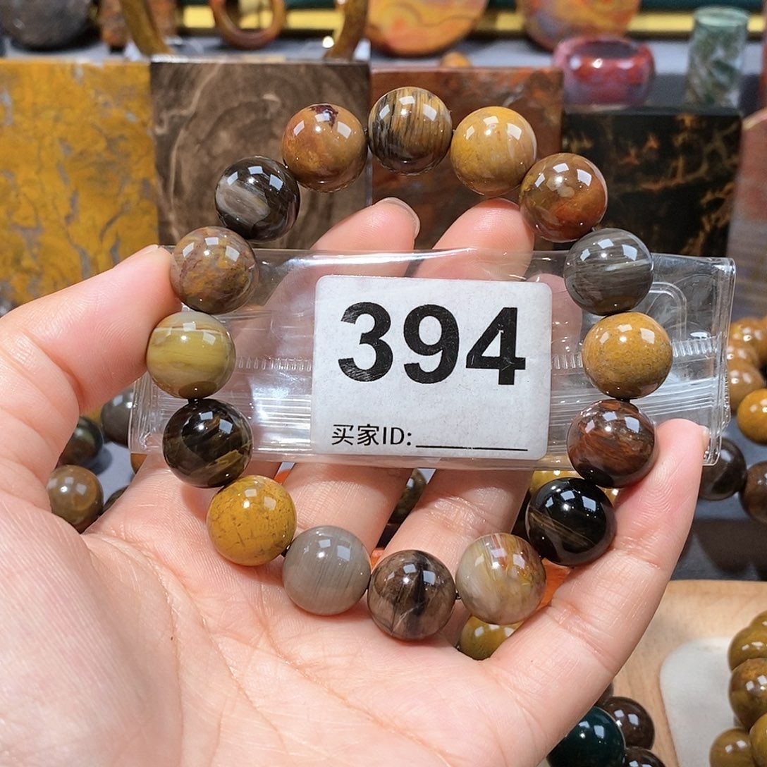 硅化玉天然北票硅化玉手串未镶嵌天然北票硅化玉手串