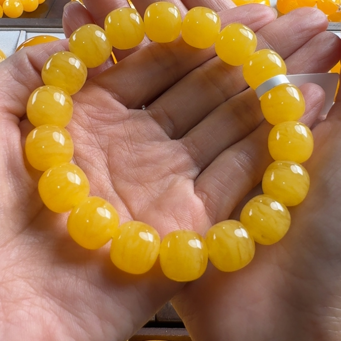 蜜蜡毛衣链未镶嵌李****强