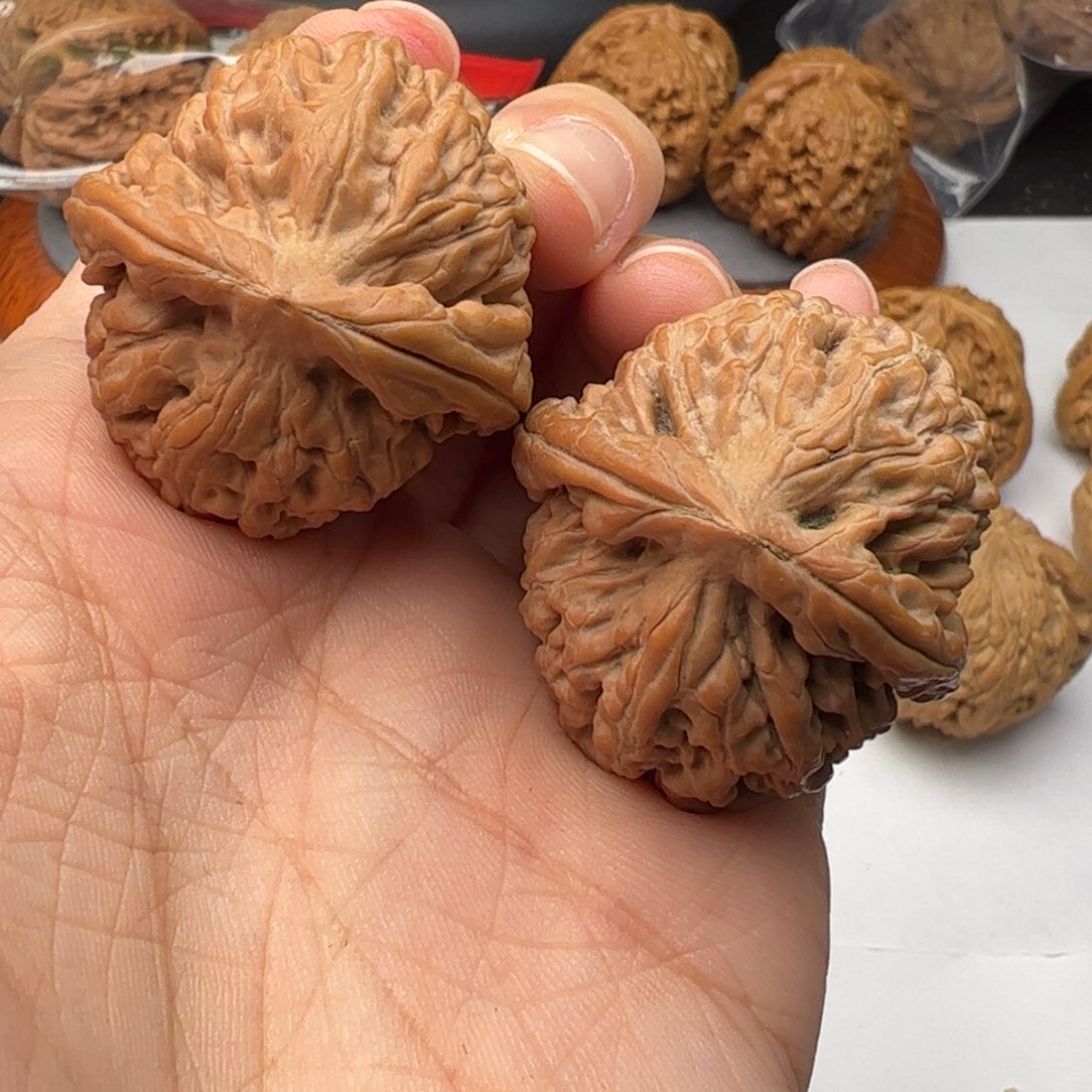 文玩核桃吊坠34莲花全品