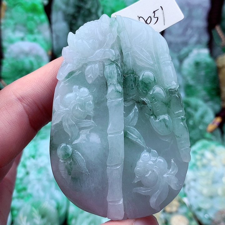 翡翠吊坠(不含链)未镶嵌