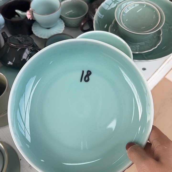 小米茶器龙泉青瓷