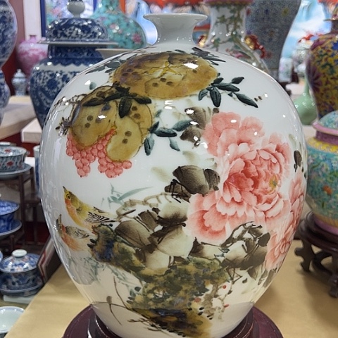 瓷片确保老师的亲笔作