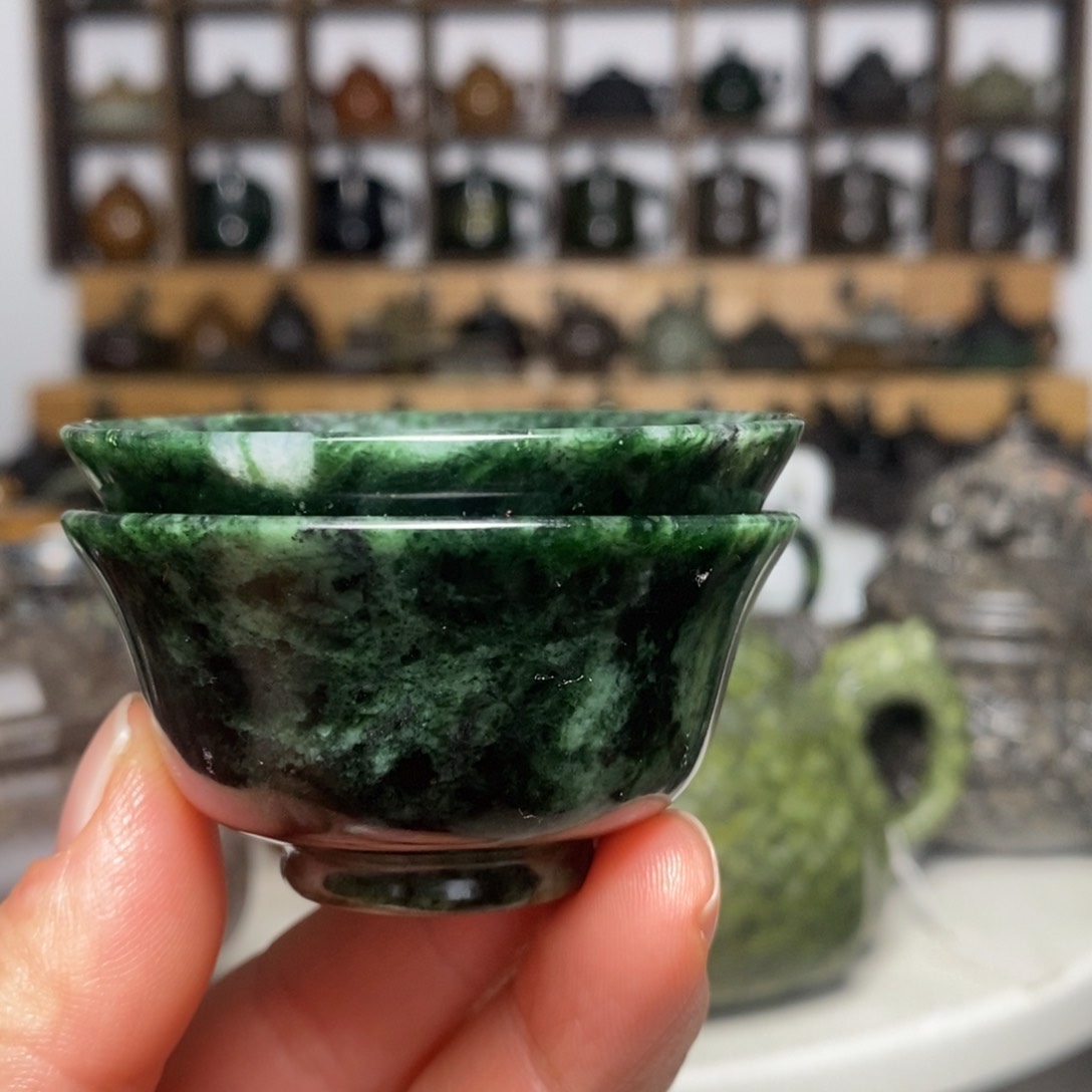 藏玉药王石福利款翻边杯35cc