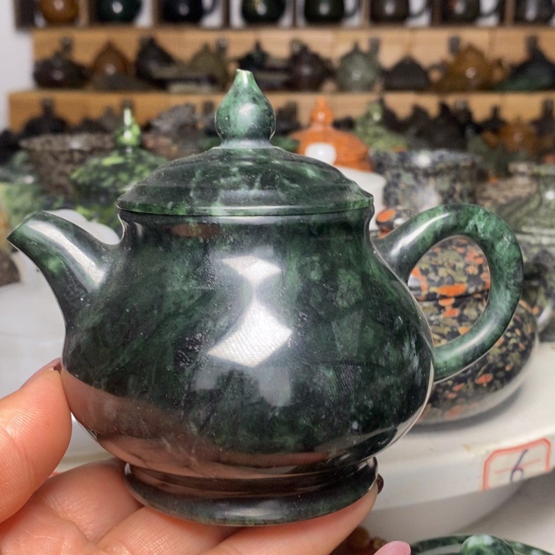 藏玉药王石福利款潘壶230cc