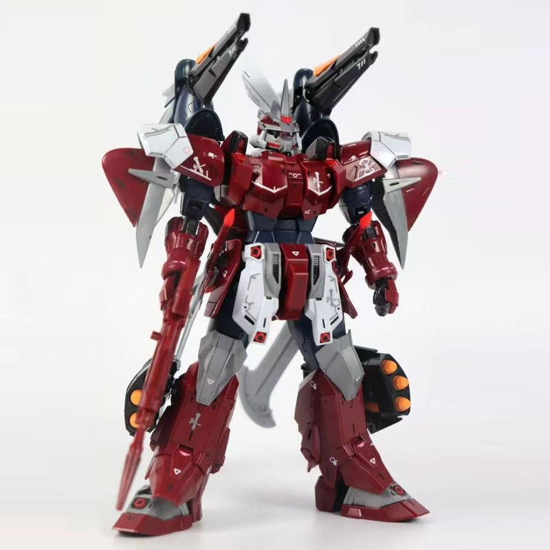 【国产拼装】红金恩 角斗士斯巴达 MG比例 1/100 拼装模型玩具礼物