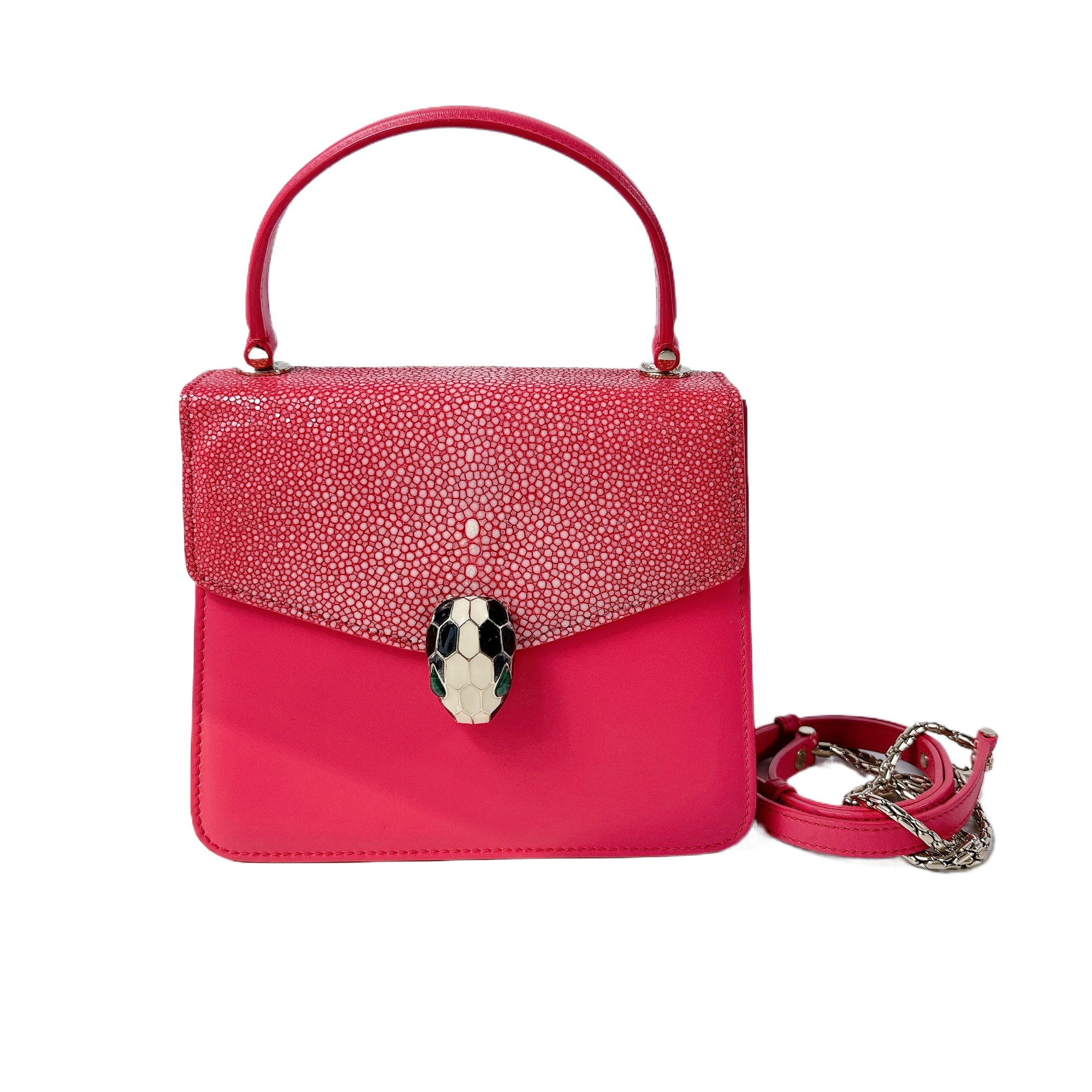 95新 宝格丽 安洁利严选蛇头包/BK0156205 斜挎包