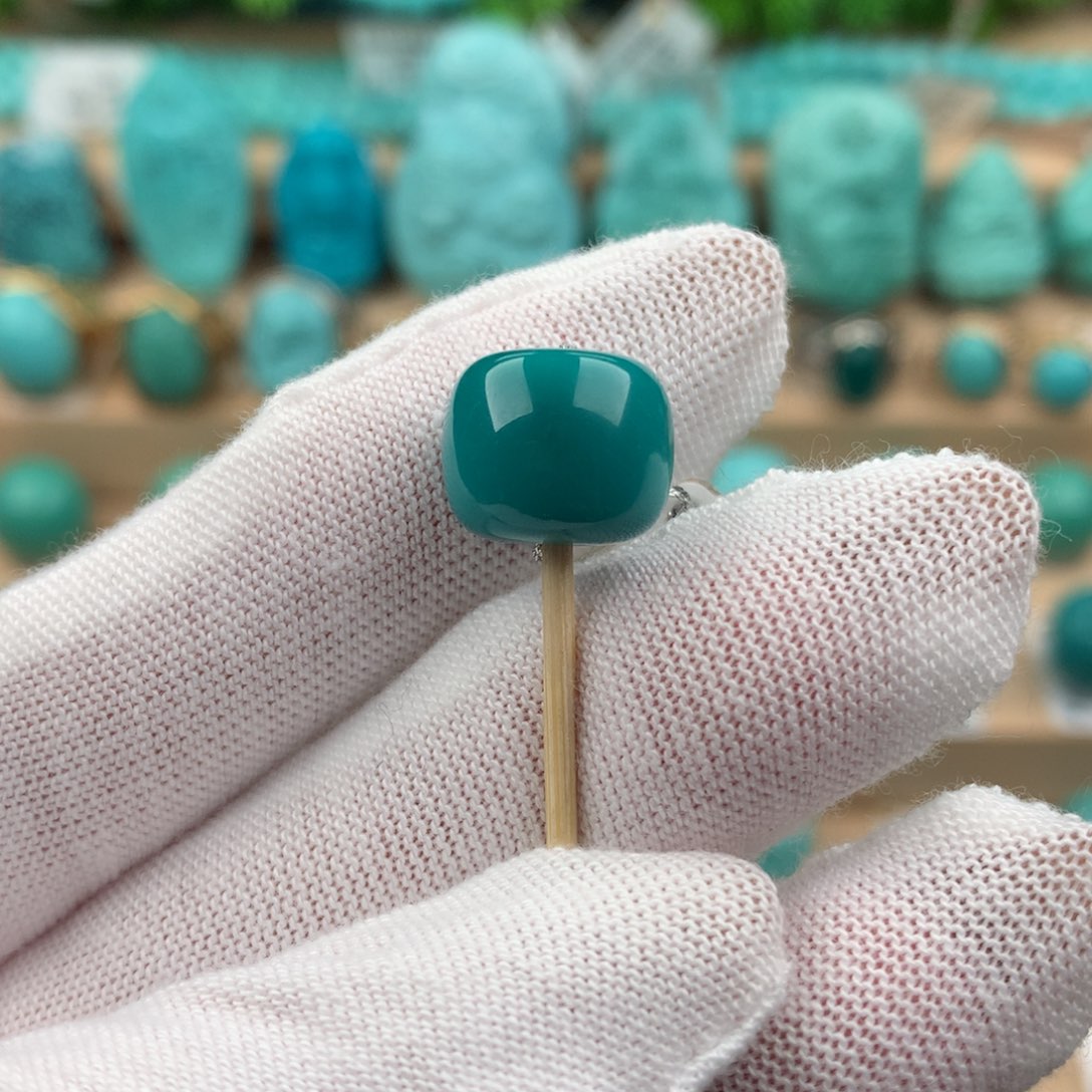 绿松石配饰未镶嵌卡12.4*10.6