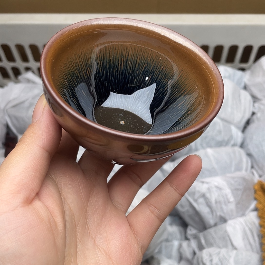 摆件建窑建盏主人杯