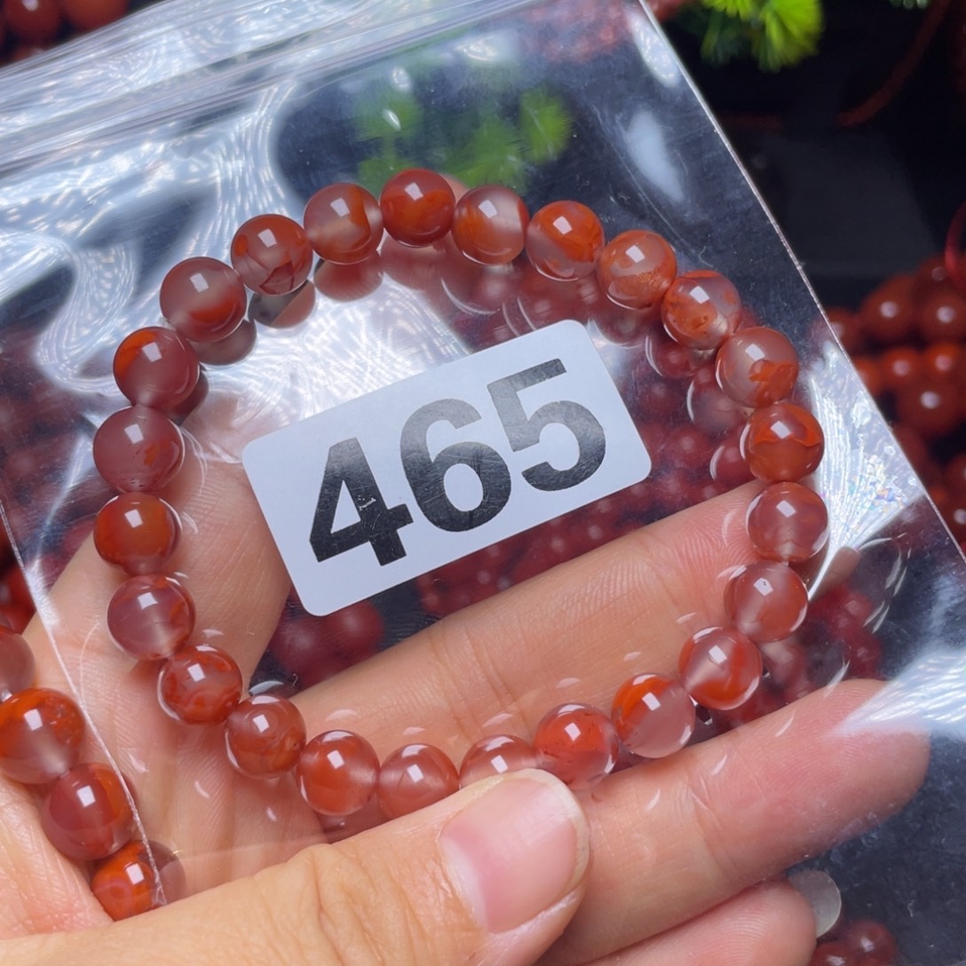 勇***强玛瑙/玉髓未镶嵌手链