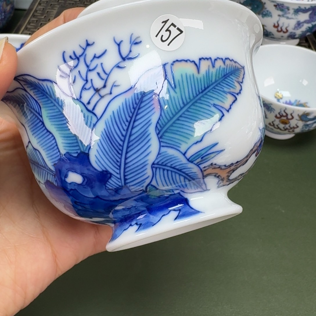 沙沙手工手绘茶具157