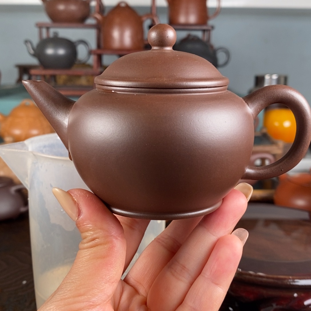 紫砂茶壶紫泥 水平 180