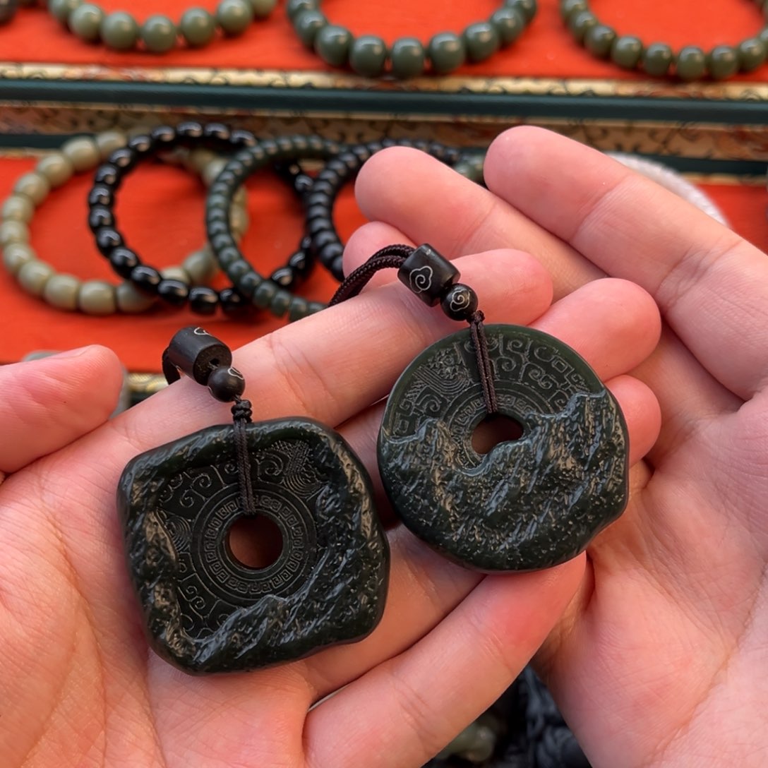 和田玉手链未镶嵌