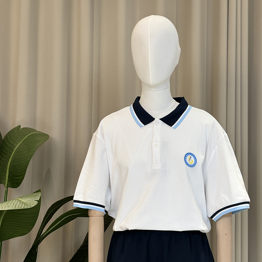 沙市六中短袖POLO