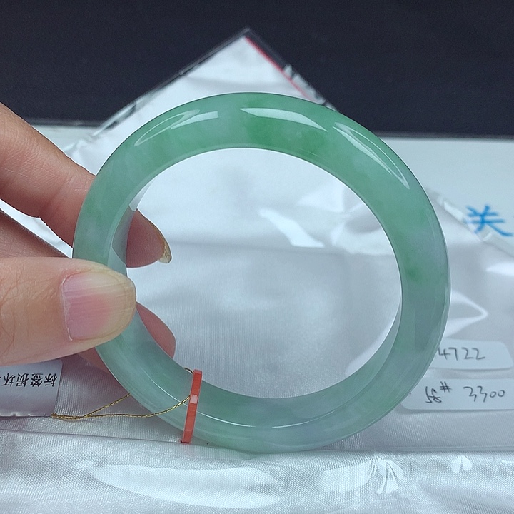 未镶嵌手镯翡翠58圈4722
