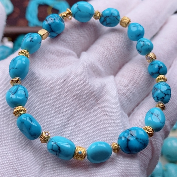 绿松石珠宝奇石未镶嵌