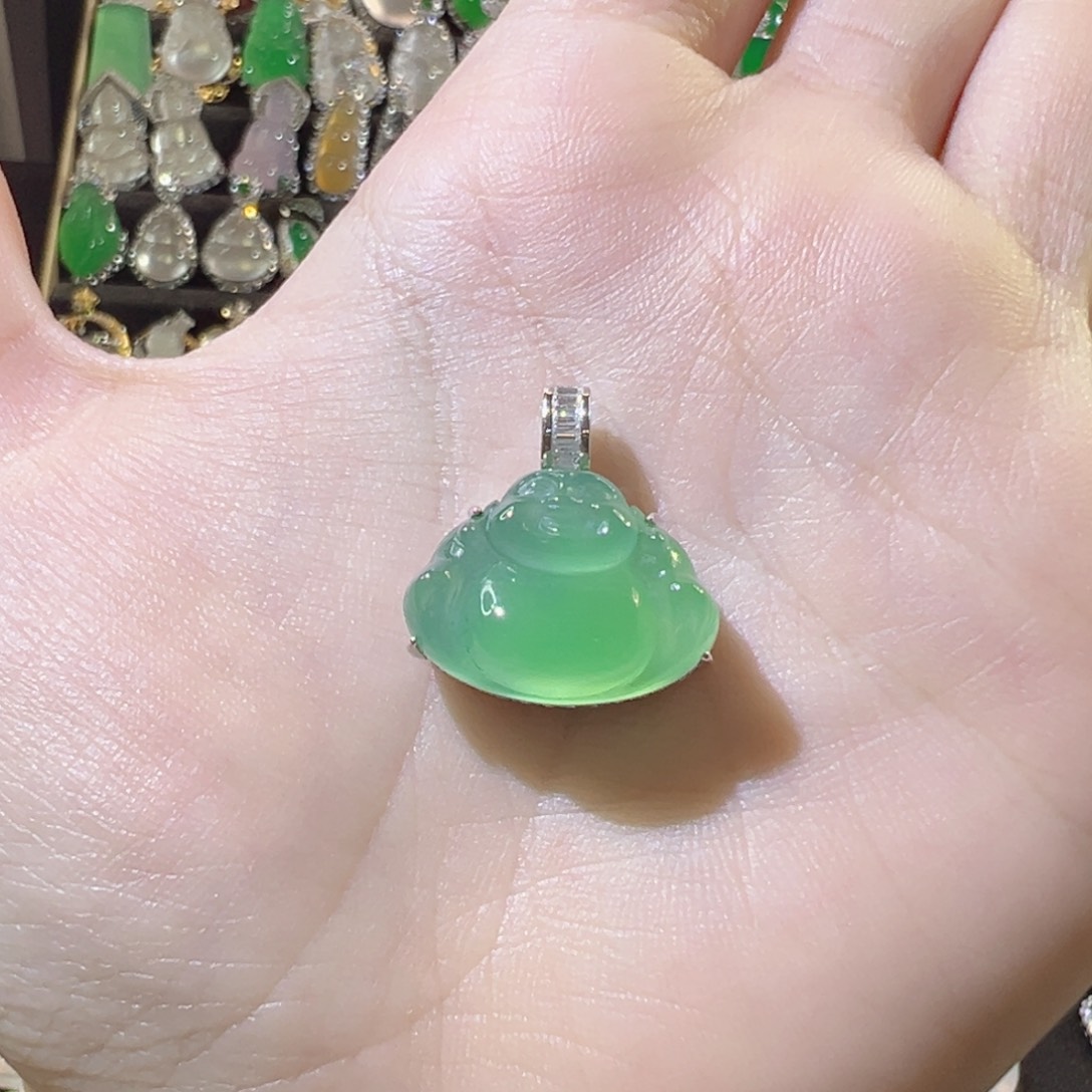 玛瑙/玉髓颈饰银S925镶嵌桔*
