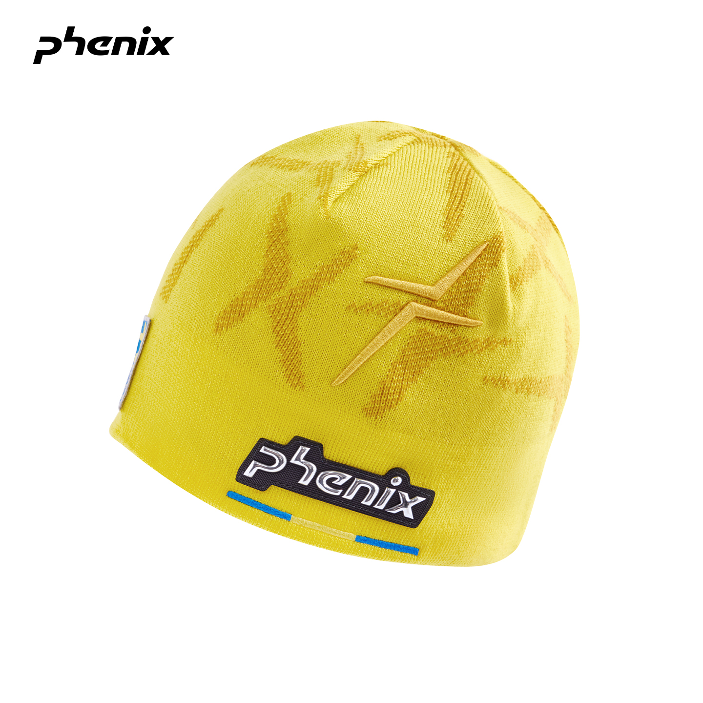 phenix菲尼克斯国家队户外保暖针织帽男2025冬季新款加绒刺绣帽子