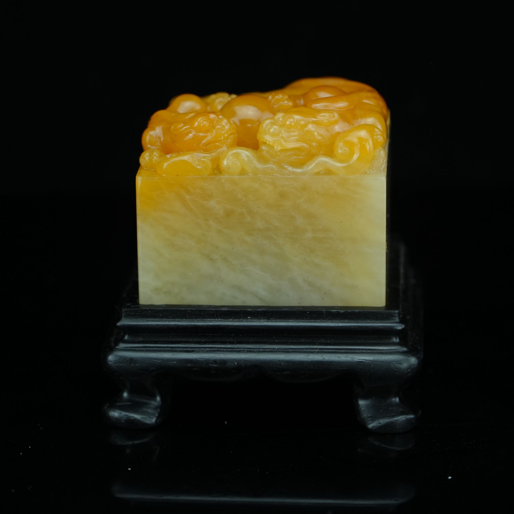 寿山石 古兽印章/朵云轩 TW30001HC 240.26g