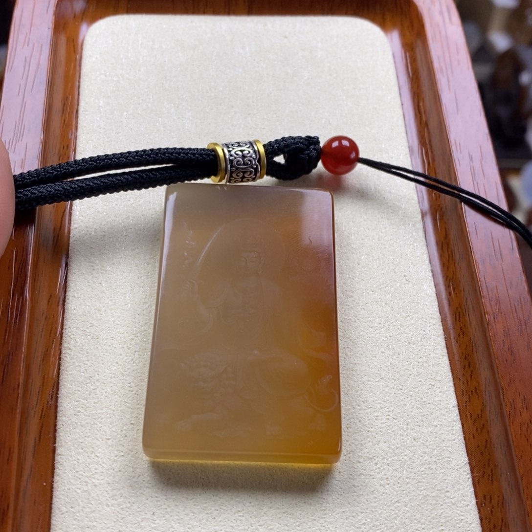 玛瑙/玉髓吊坠(不含链)未镶嵌