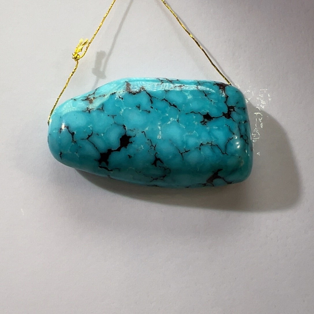 绿松石未镶嵌挂件