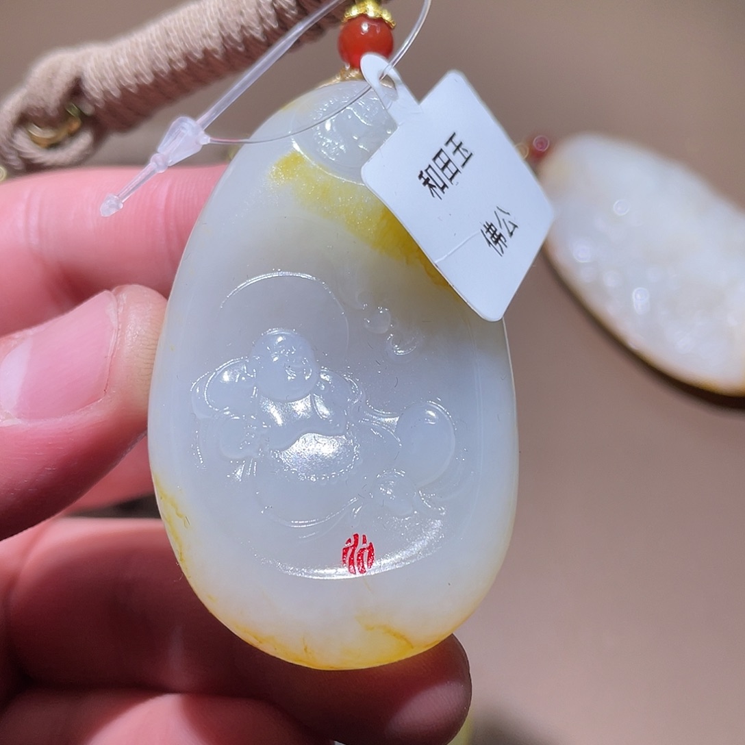 和田玉颈饰未镶嵌Z6