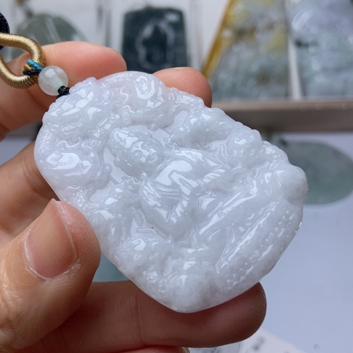 翡翠未镶嵌项圈翡翠