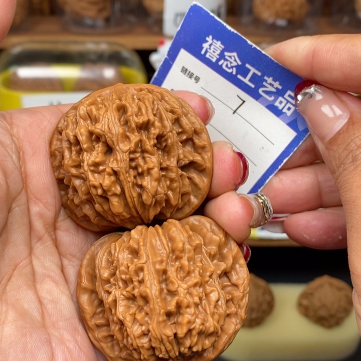 文玩核桃吊坠46四座楼