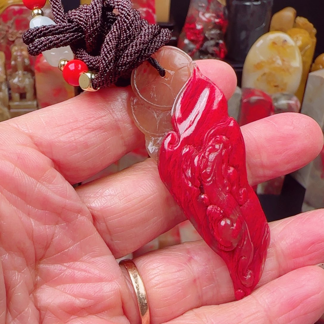 昌化石昌化鸡血石