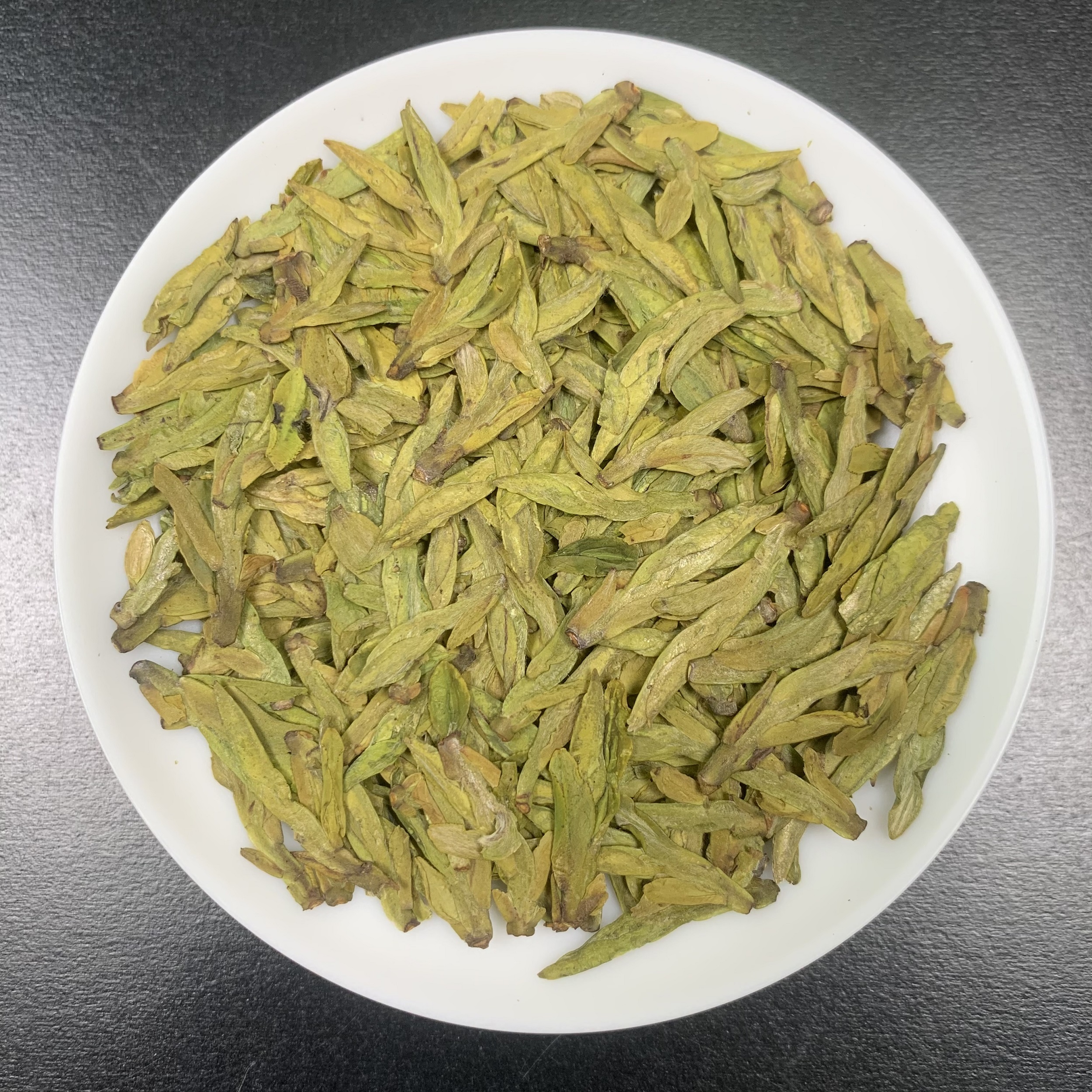 高山豆香龙井43茶鲜叶绿茶 2025新茶开园头采 浓醇满口香