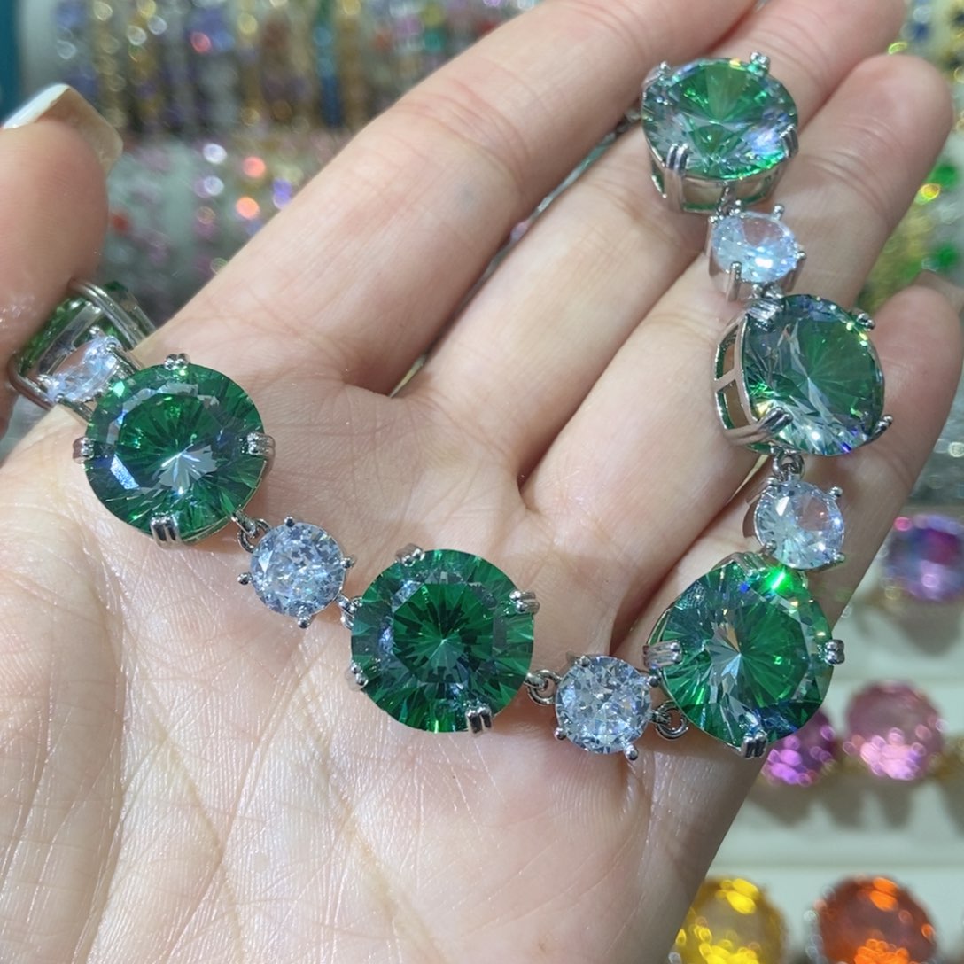 66锆石（处理）手链