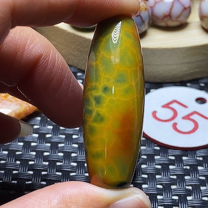 9***畔玛瑙/玉髓未镶嵌颈饰