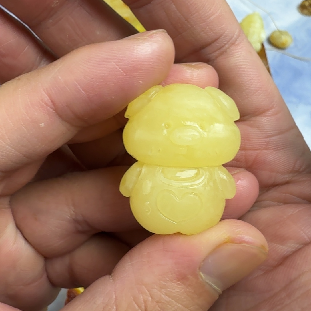 G***y琥珀未镶嵌珠宝奇石