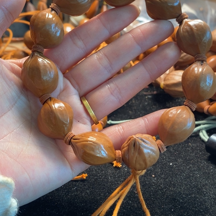 橄榄核手串/手链1.9四花