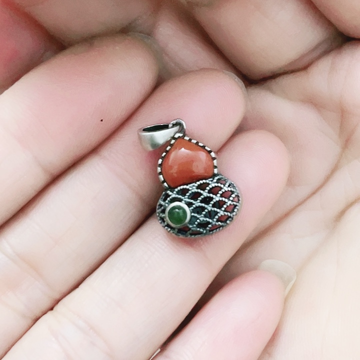 吊坠925银花丝小葫芦坠