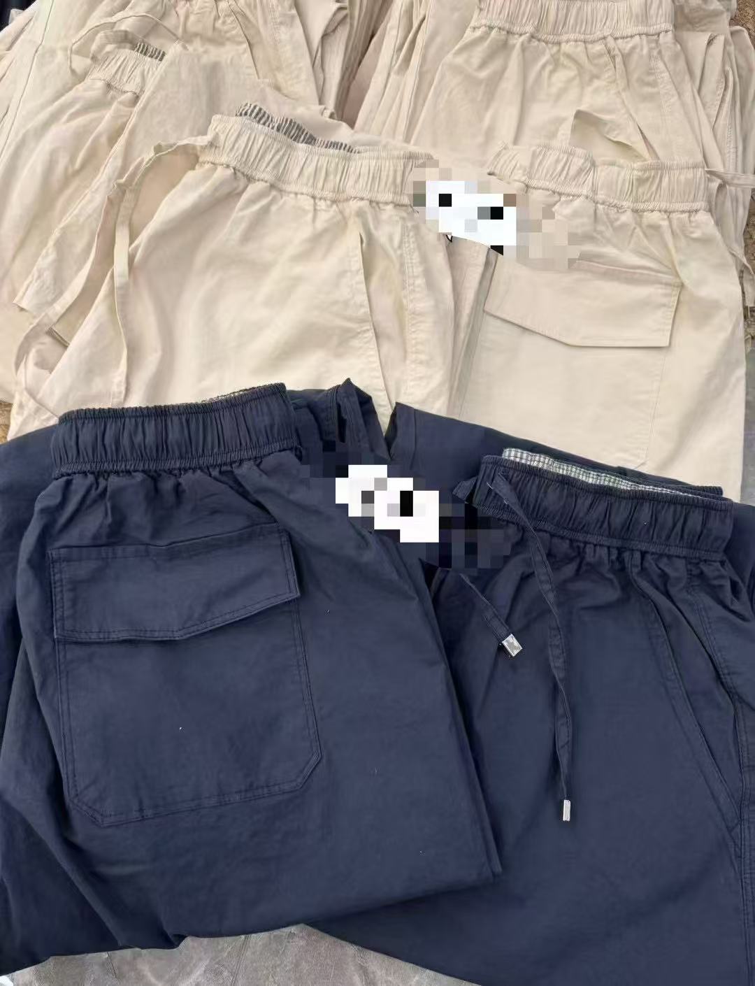 【奈野喜】韩国正品代购 /后兜抽绳布裤【NO退NO换】