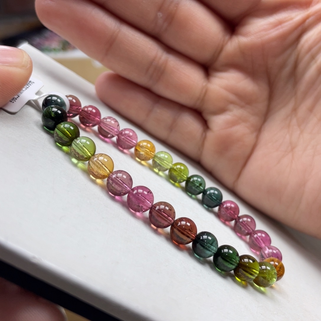 手串未镶嵌碧玺6.5mmmmmmmmmmmmmm