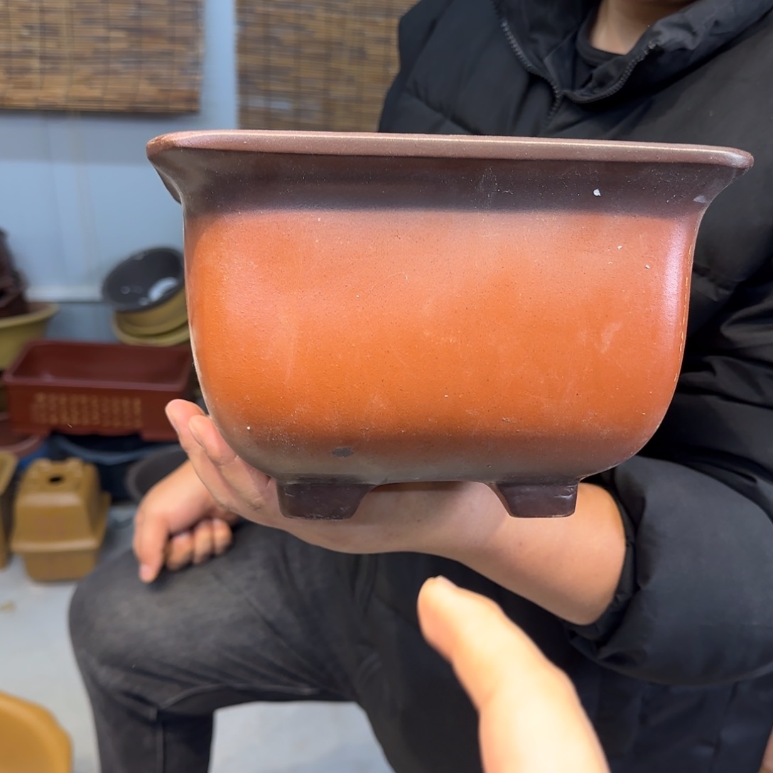 紫砂花盆口径20.15口径